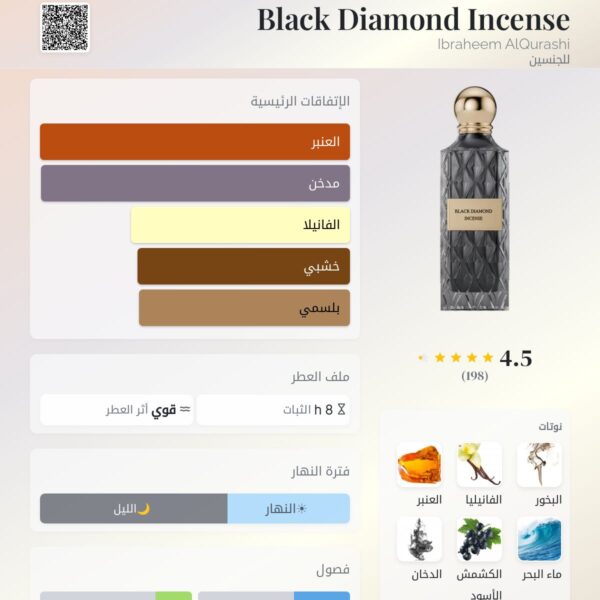 BLACK DIAMOND INCENSE Black Diamond Incense