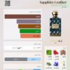 Sapphire Leather